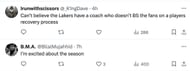 Reactions on JJ Redick's plans for Jarred Vanderbilt